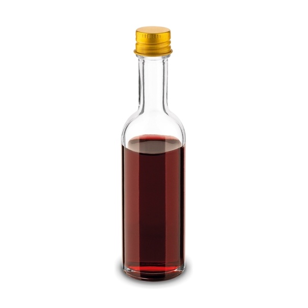Butelka szklana Tadar Anis 50 ml złota zakrętka