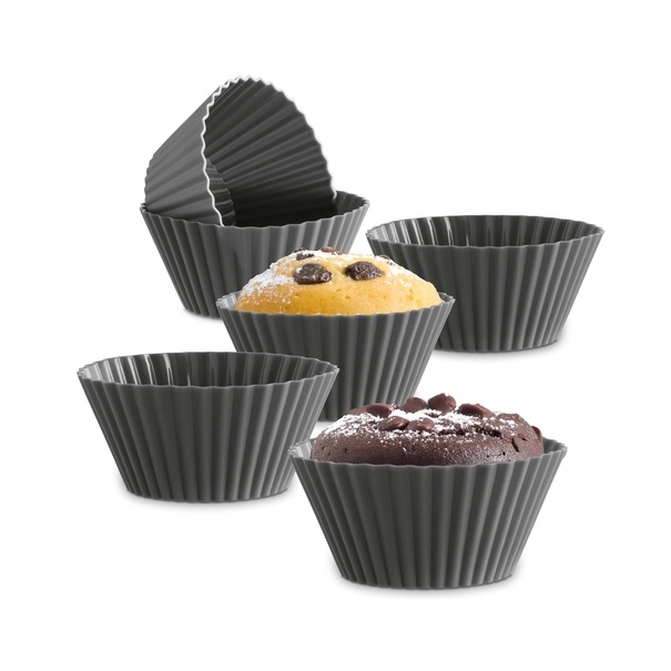 Foremki papilotki do pieczenia muffinek i babeczek Tadar Silico 6 sztuk