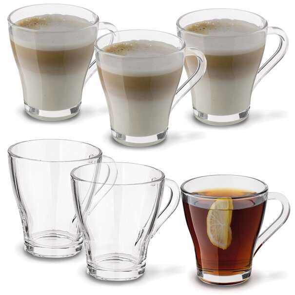 Kubki szklane Tadar Molly 250 ml 6 sztuk