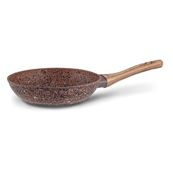 Patelnia na indukcję granitowa Konighoffer Brown Rock 20 cm