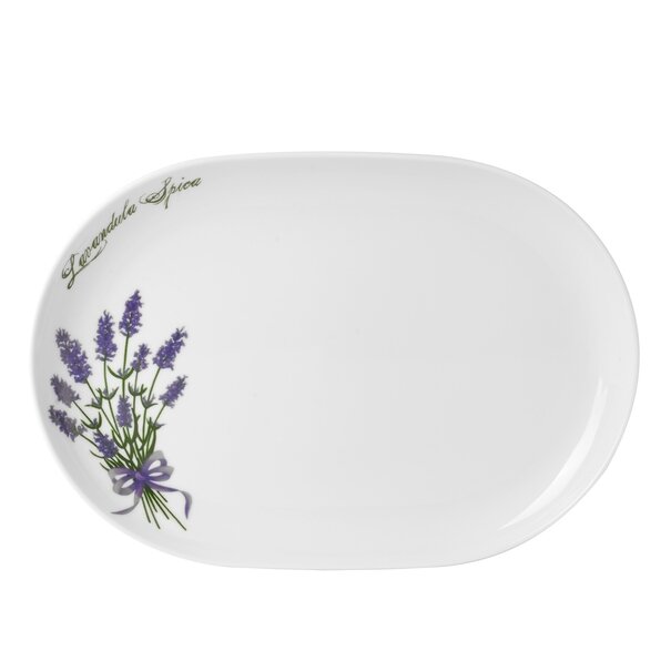 P&oacute;łmisek owalny porcelanowy Lubiana Boss Lawenda 28 cm
