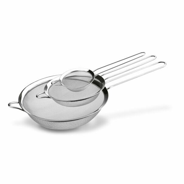 Sitka kuchenne nierdzewne z rączką Tadar 8 cm 14 cm 20 cm