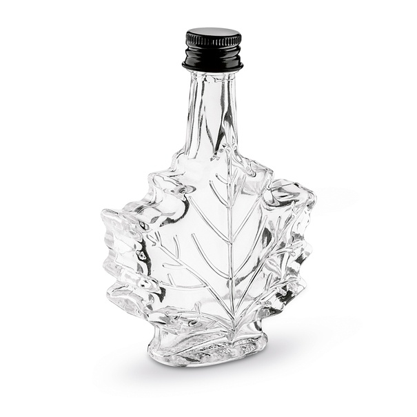 Szklana butelka z zakrętką Tadar Liść Klonu 50 ml