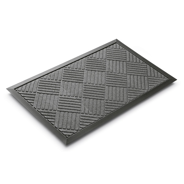 Wycieraczka pod drzwi wejściowa Tadar 45 x 75 cm szara
