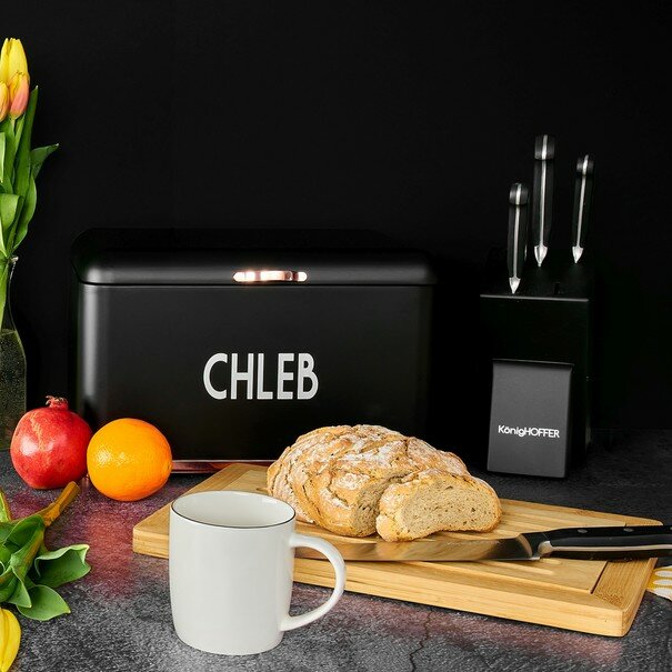 Chlebak Starke Pro Harper 35 x 25 x 22,5 cm czarny
