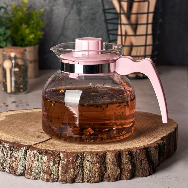 Dzbanek do herbaty ze szkła żaroodpornego Termisil Ewa 1,5 l