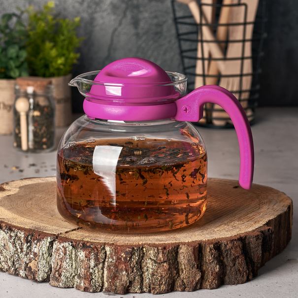Dzbanek do herbaty ze szkła żaroodpornego Termisil 1,5 l