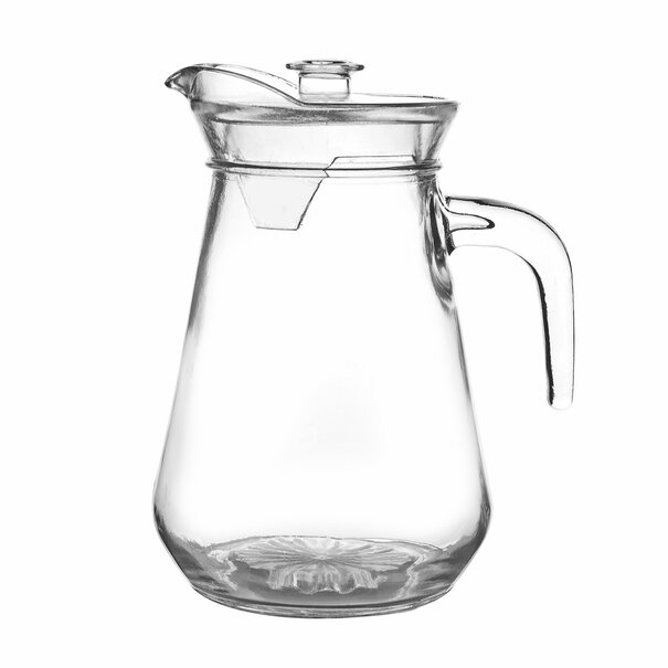 Dzbanek szklany z pokrywką Tadar 1,3 l