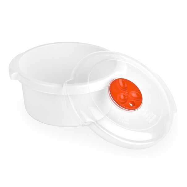 Garnek do mikrofali Plastic Forte 1 l