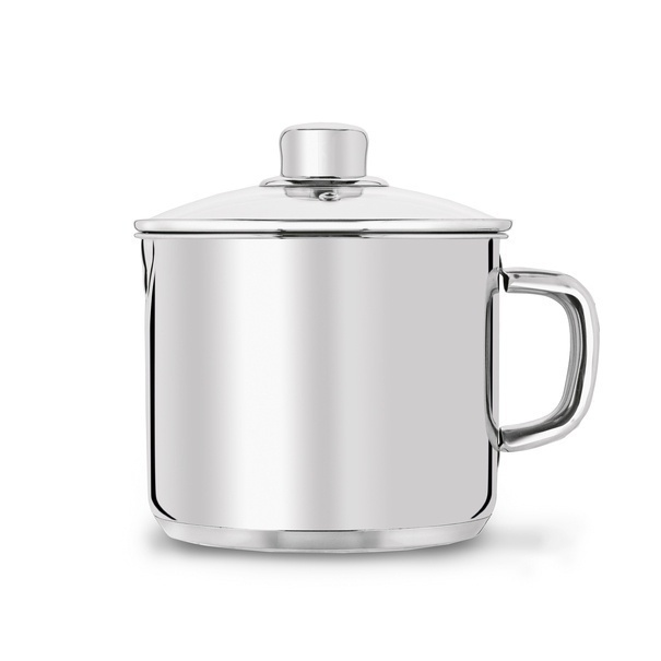 Garnek do mleka z pokrywką stalowy Tadar Bahama 2,7 l