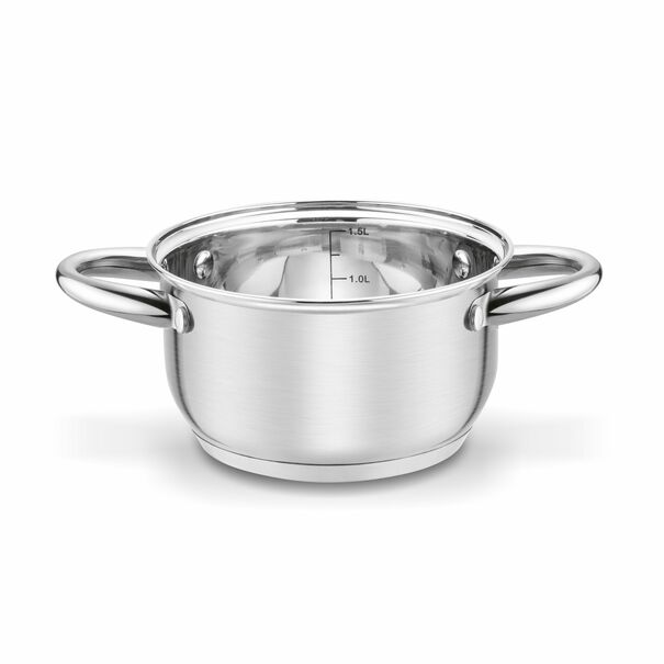 Garnek ze stali nierdzewnej Tadar Cori 16 cm z pokrywką