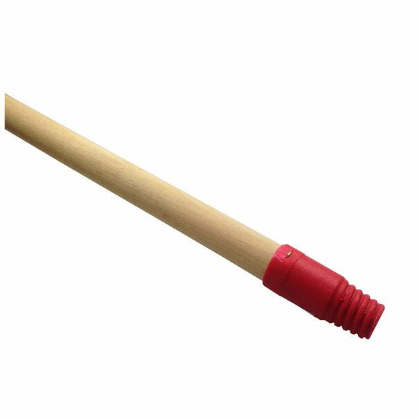 Kij drewniany do mopa z plastikowym gwintem Gomer 130 cm mix kolor&oacute;w