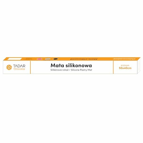 Mata silikonowa Tadar Silico 50 x 40 cm pastelowy r&oacute;ż