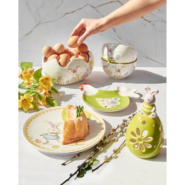 Misa ceramiczna Tadar Wielkanoc Bunny Skorupka 1,6 l 21,7 x 17,2 x 11,6 cm
