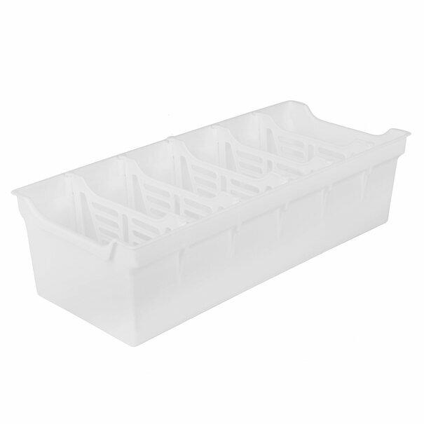 Organizer na przyprawy Primpol 30 x 13,4 x 8 cm biały