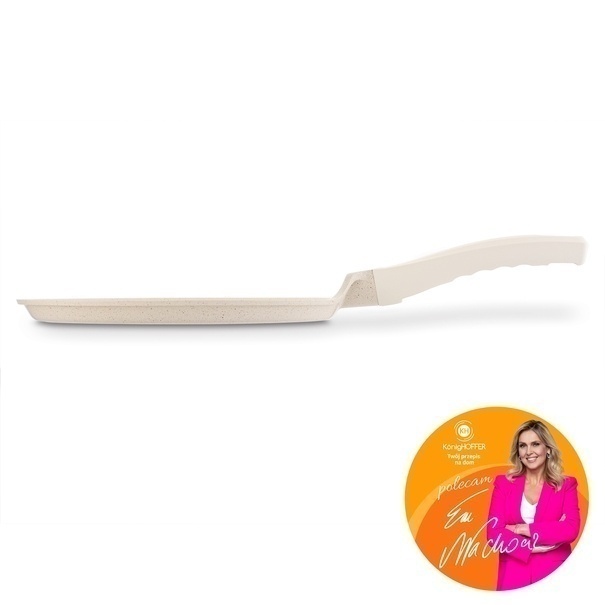 Patelnia do naleśnik&oacute;w indukcyjna Konighoffer Creamy Marble 28 cm