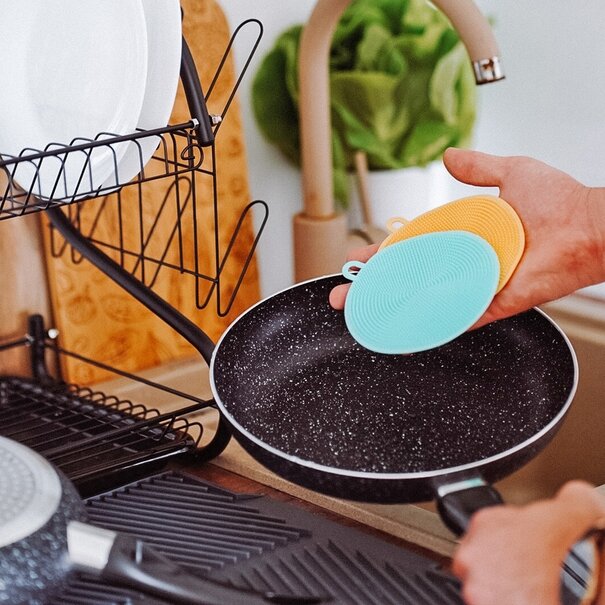 Patelnia marmurkowa non-stick Tadar Marmara Black 18 cm indukcja