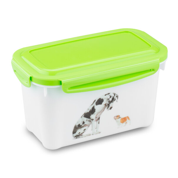 Pojemnik na karmę dla psa i kota Hega 1,2 l mix wzor&oacute;w