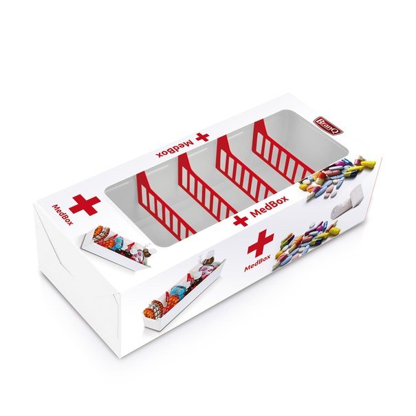 Pojemnik na leki plastikowy Branq Med Box