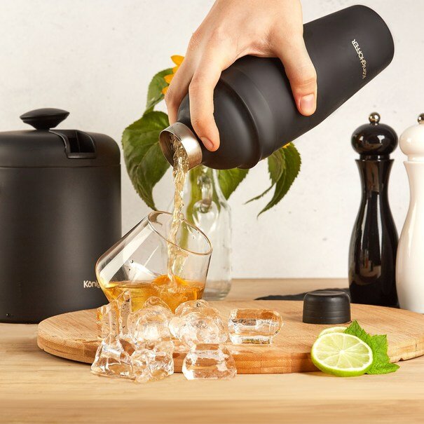 Shaker Konighoffer Lux 750 ml czarny mat