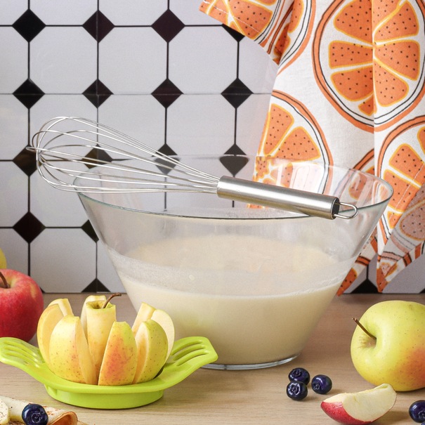 Trzepaczka do ubijania Tadar Paula ze stali nierdzewnej 30 cm