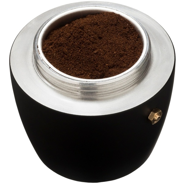Aluminiowa kawiarka K&ouml;nigHOFFER Prestigio Black 6 espresso