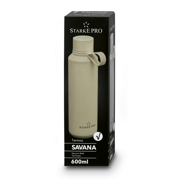 Butelka termiczna Starke Pro Savana 600 ml ż&oacute;łta