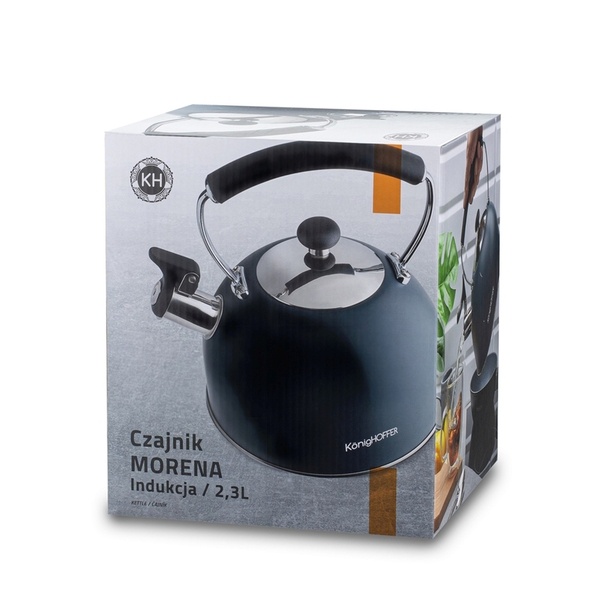 Czajnik na indukcję Konighoffer Morena 2,3 l granatowy