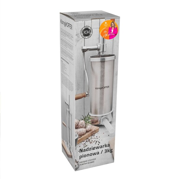 Nadziewarka do kiełbas maszynka Konighoffer 3 kg pionowa