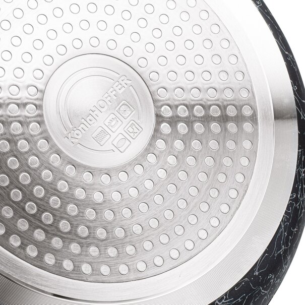 Patelnia na indukcję non-stick Konighoffer Siro Silver 20 cm