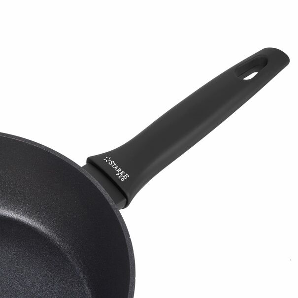 Patelnia na indukcję non-stick z pokrywką Starke Pro Sirius 24 cm głęboka