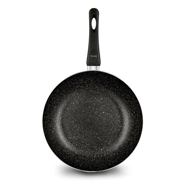 Patelnia WOK na indukcję Tadar Marmara Black 30 x 8,5 cm