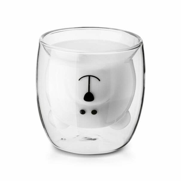 Szklanki termiczne do kawy i herbaty Tadar Sublime Miś 250 ml 2 szt.