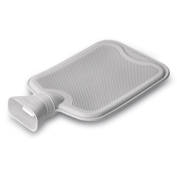 Termofor gumowy i pokrowiec Tadar Złote Serduszka 1,5 l 33 x 20 cm