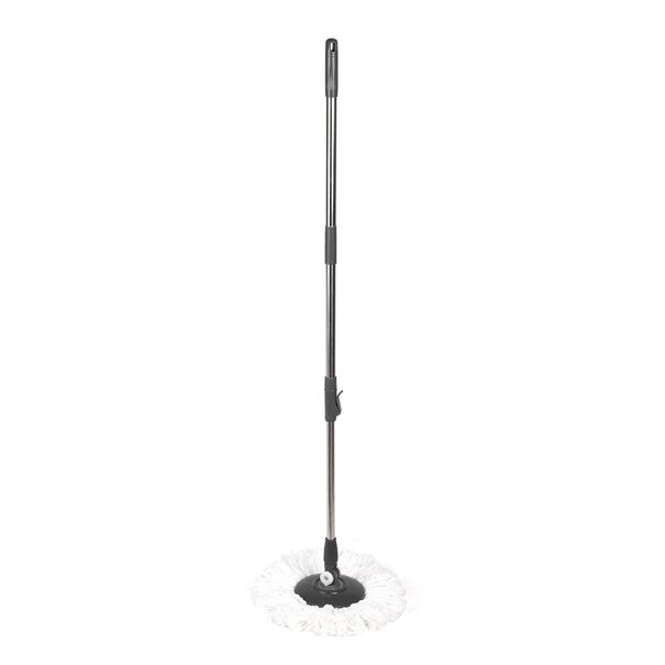 Wiadro plastikowe z pedałem i mop obrotowy KonigHOFFER Clean It +zapas