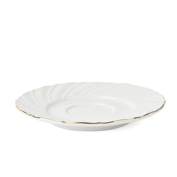 Zestaw dw&oacute;ch filiżanek porcelanowych ze spodkami Tadar Sonata 280 ml
