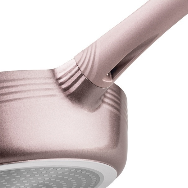 Zestaw garnk&oacute;w ceramicznych na indukcję Starke Pro Naturale Rose Gold 10 element&oacute;w