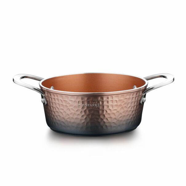 Garnek na indukcję z powłoką nieprzywierającą Starke Pro Glossy Copper 1,6 l