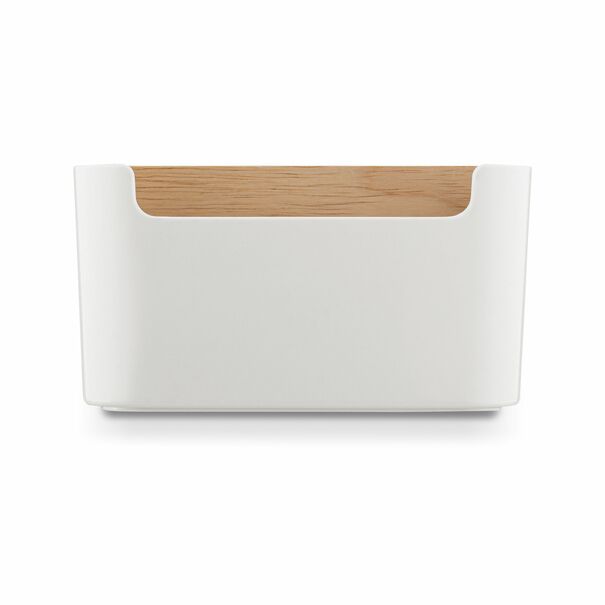 Organizer na biurko i na przyprawy Tadar Iver 18 x 14,3 x 9,5 cm biały