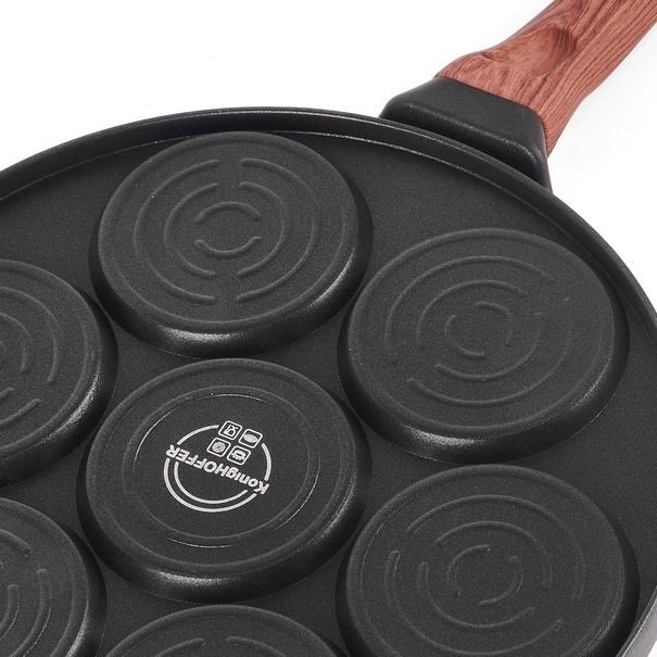 Patelnia granitowa do pancakes i plack&oacute;w Konighoffer 26,5 cm