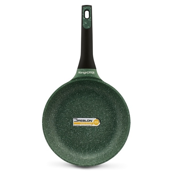 Patelnia granitowa na indukcję Konighoffer Green Husk 24 cm