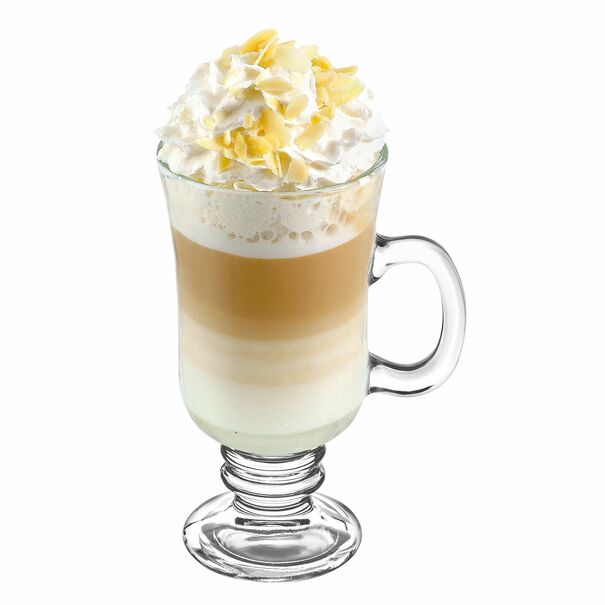 Zestaw 6 szklanek Tadar Irish 240 ml i 6 łyżeczek koktajlowych