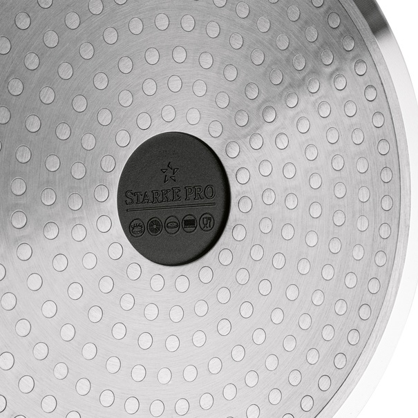 Garnek na indukcję z pokrywką Starke Pro Octagon 2,4 l