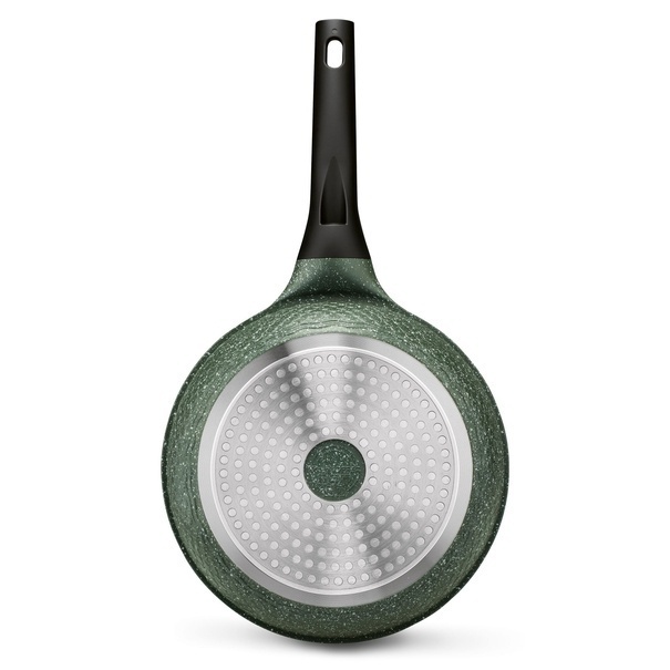Patelnia granitowa na indukcję Konighoffer Green Husk 24 cm