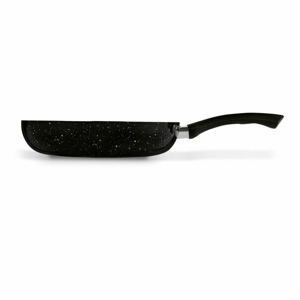 Patelnia marmurkowa non-stick z pokrywką głęboka Tadar Marmara 28 cm