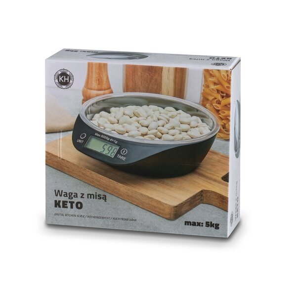 Waga kuchenna elektroniczna z miską Konighoffer Keto 5 kg
