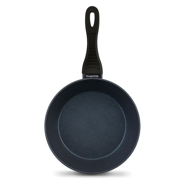 Zestaw 3 patelni głębokich na indukcję Konighoffer Corvos 20 cm 24 cm 28 cm i 7 akcesori&oacute;w