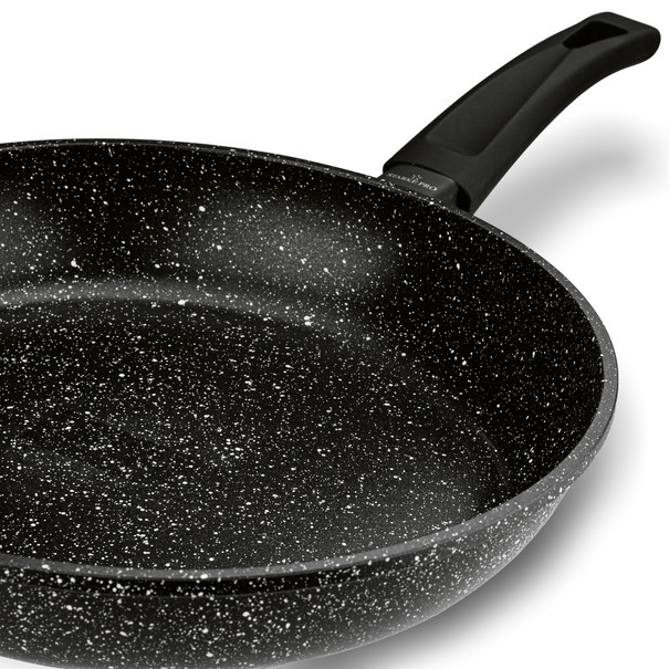 Zestaw 3 patelni marmurowych Starke Pro Chelsea 20 cm 24 cm 28 cm i 5 miarek kuchennych