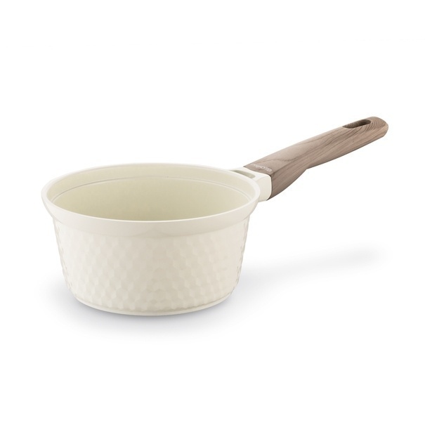 Komplet garnk&oacute;w ceramicznych 9 element&oacute;w Konighoffer Rosti kremowe