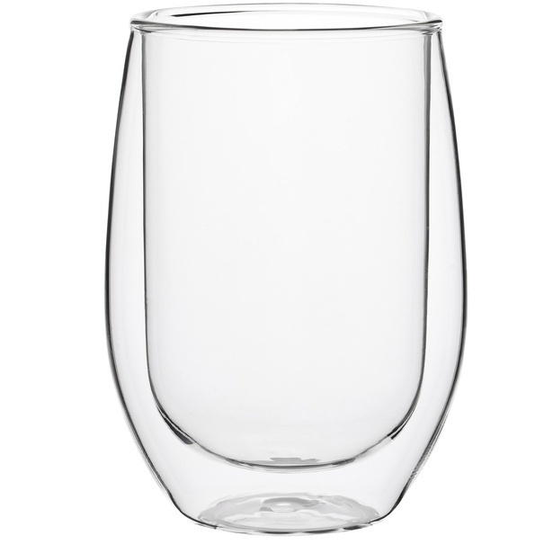 Szklanki termiczne do kawy Tadar Sublime 300 ml 6 szt. i 6 złotych łyżeczek koktajlowych